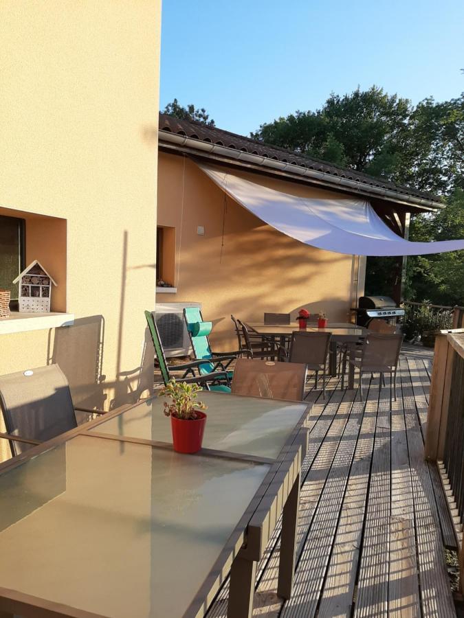 Bed and Breakfast Le Grand Noyer Ambronay Exterior foto